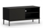 Preview: TV Kommode ERISTO small schwarz für Wohnzimmer | www.artigo.at